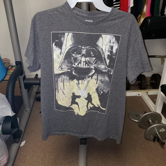 Star Wars Darth Vader women's sz md t-shirt fair condition